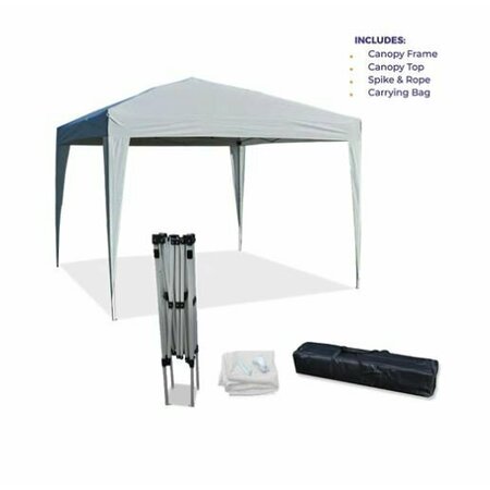 Impact Canopy 10 FT x 10 FT  O FT Reilly Skirt Leg Canopy, with Carry Bag, White 040110001